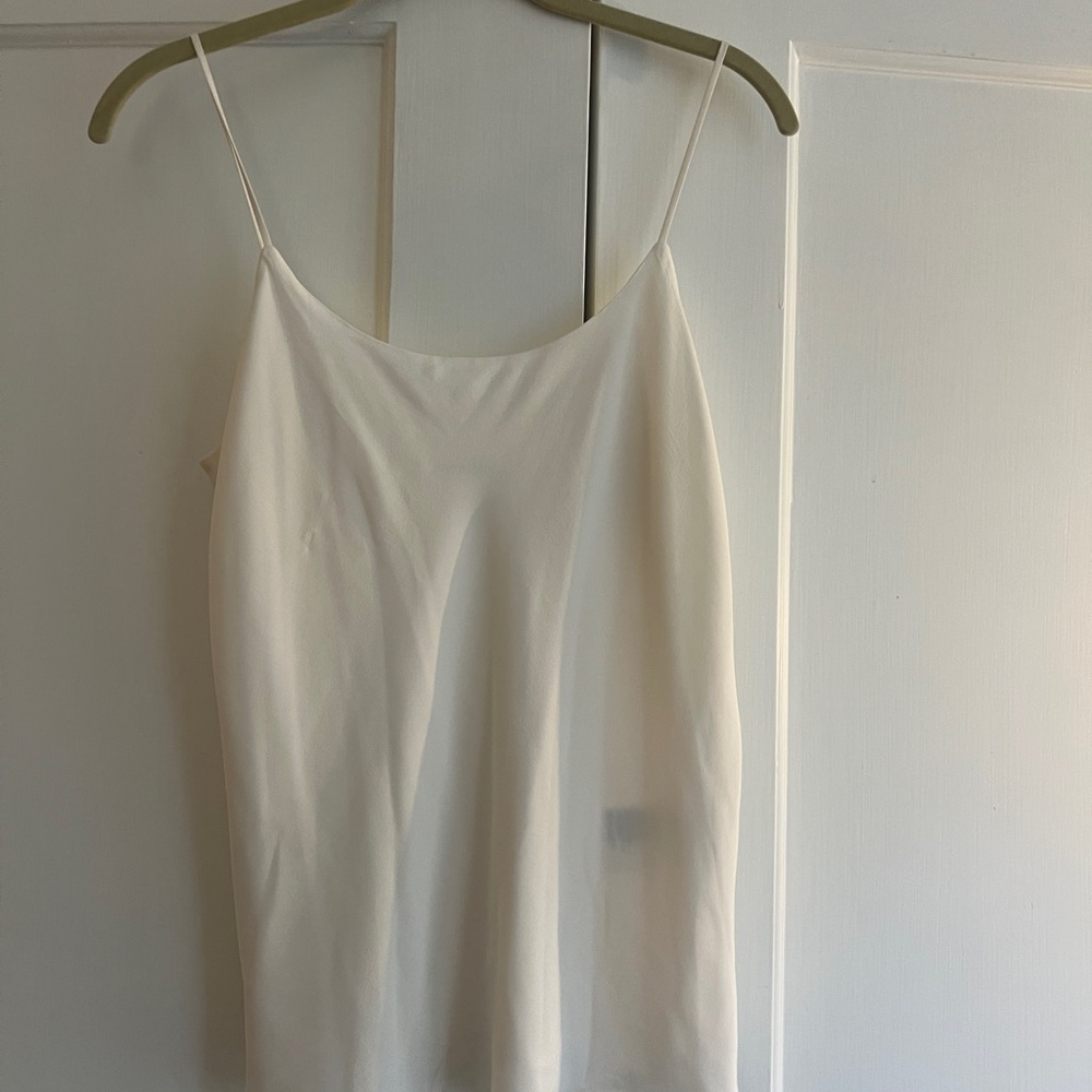 Club Monaco Silk Small Cream Camisole Top - New Without Tags